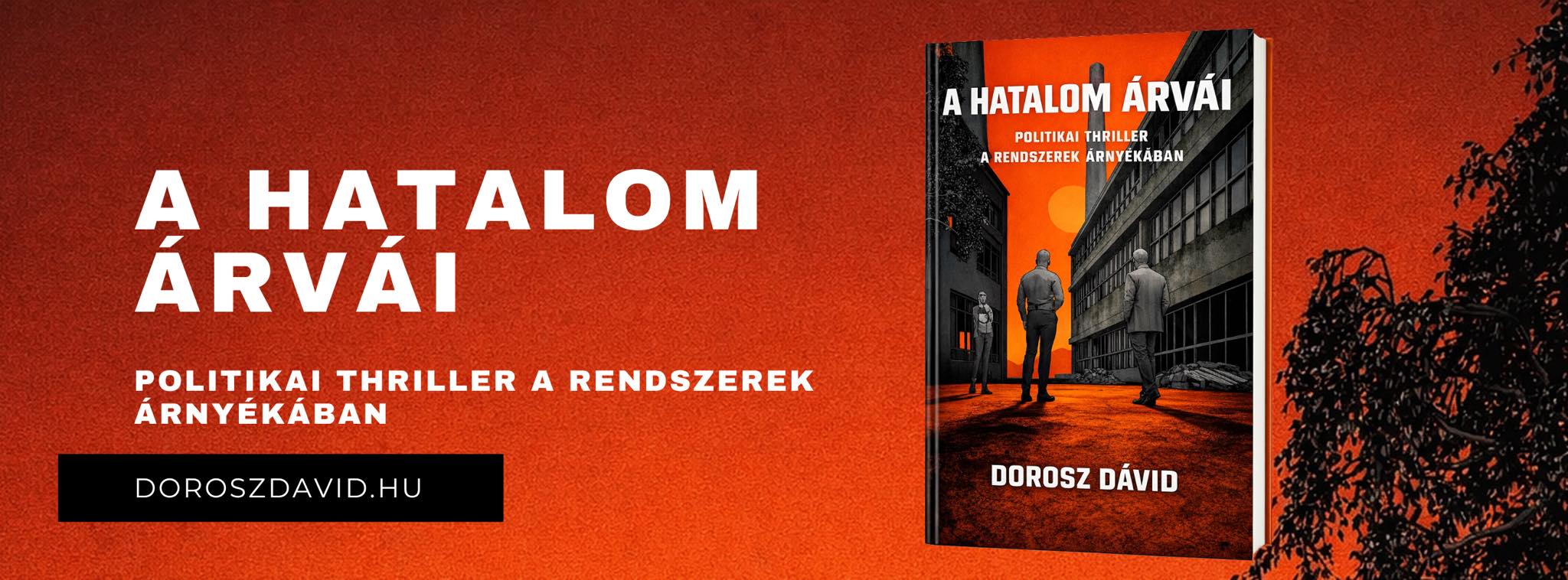 A hatalom árvái könyvbemutató borító